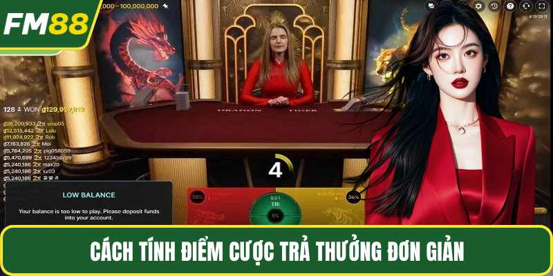 Cách tính điểm cược trả thưởng đơn giản